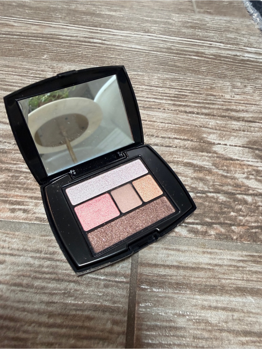 Lancome Pink, Rose Gold & Brown Mini Eyeshadow Palette